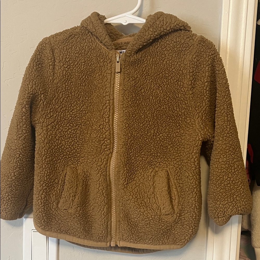 Old Navy Tan Sherpa Jacket